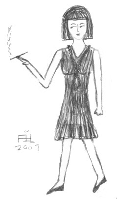 A woman of 1920.